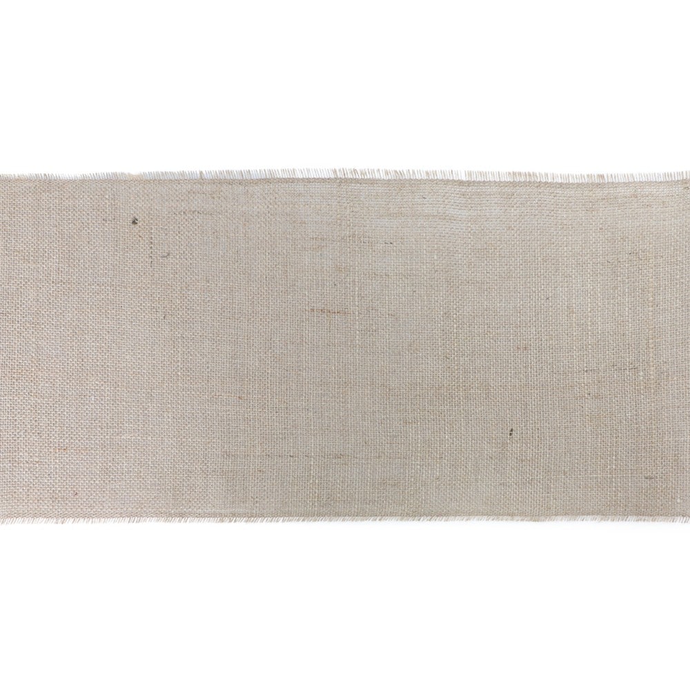Chemin de table en jute à maille serrée, 29 cm x 5 m