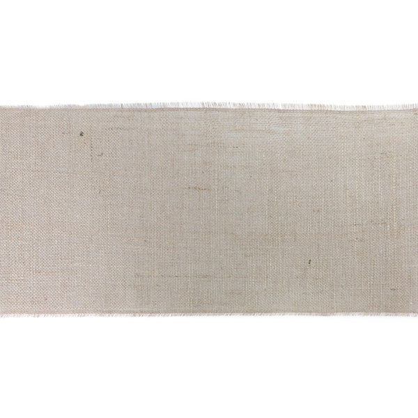 Chemin de table en jute à maille serrée, 29 cm x 5 m