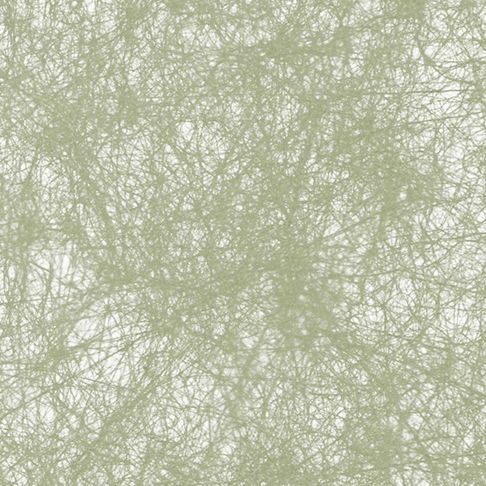 Chemin de table Romance vert sauge, 10 m