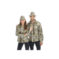 Chemise disco tigrée à sequins — vue 5