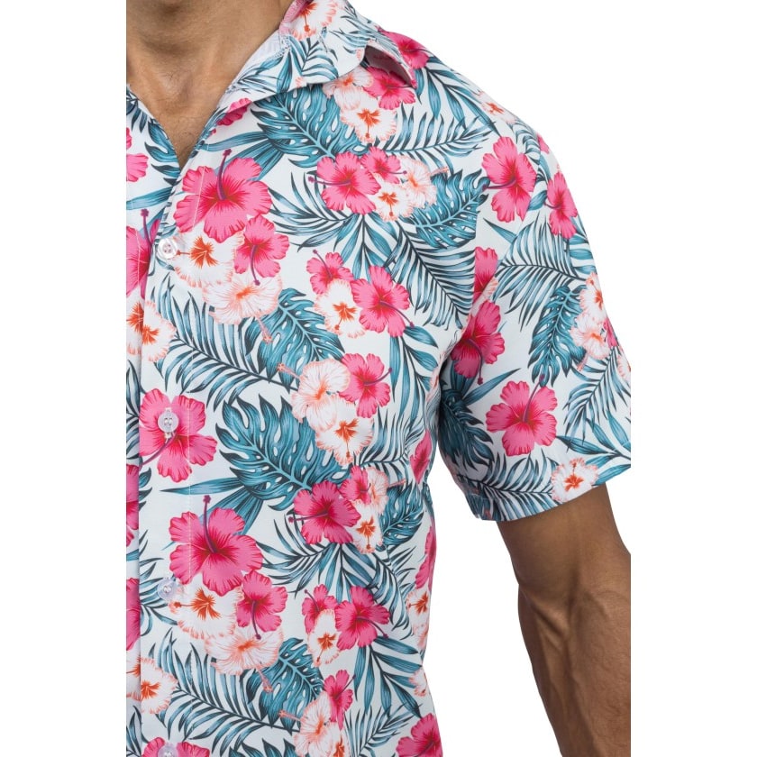 Chemise hawaïenne hibiscus, taille XXXL — vue 3