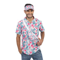 Chemise hawaïenne hibiscus, taille XXXL — vue 4