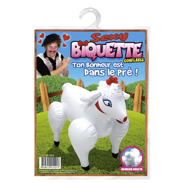 Chèvre gonflable humoristique