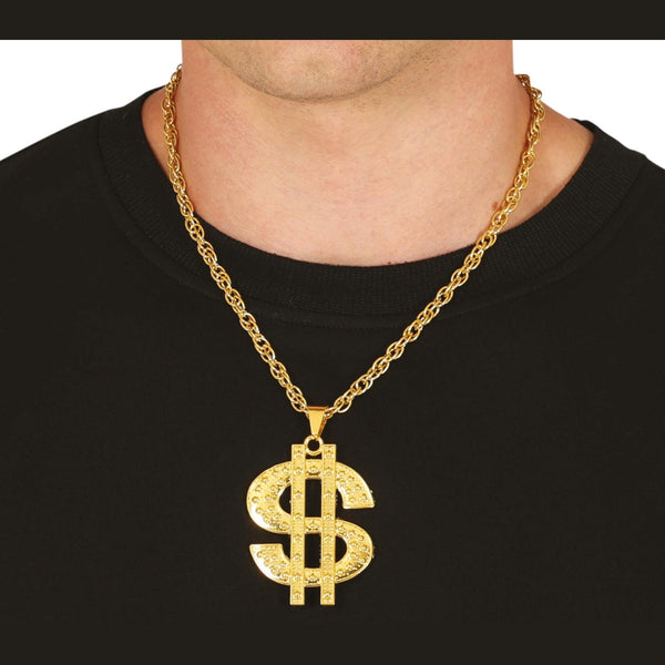 Collier dollar doré