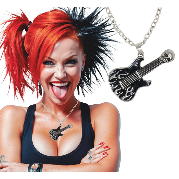 Collier guitare électrique