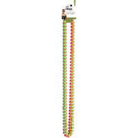 Colliers de perles fluo, lot de 4 — vue 3