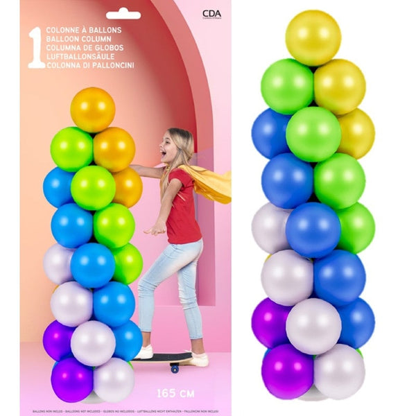 Colonne pour 65 ballons, 165 cm