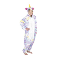 Combinaison licorne étoilée kigurumi, adulte