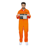 Combinaison de prisonnier orange, adulte