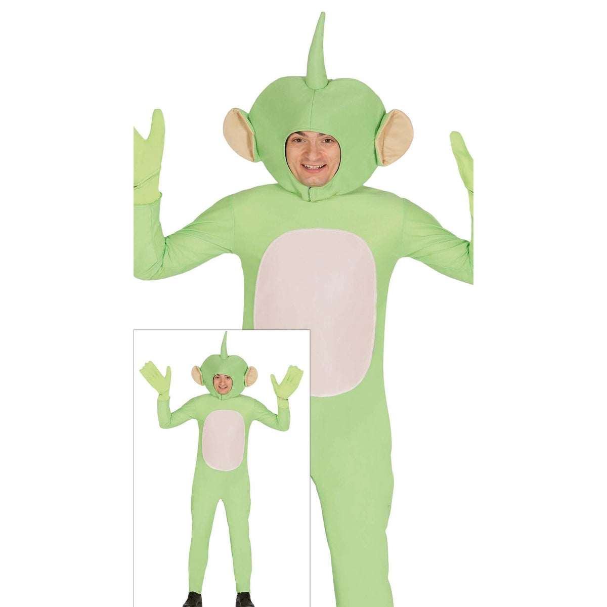 Costume d'alien vert, adulte