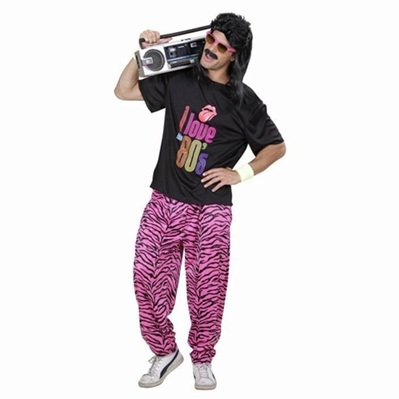 Costume années 80, homme