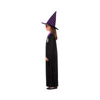 Costume d'apprenti magicien à robe noire, enfant — vue 2