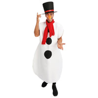 Costume de bonhomme de neige, adulte