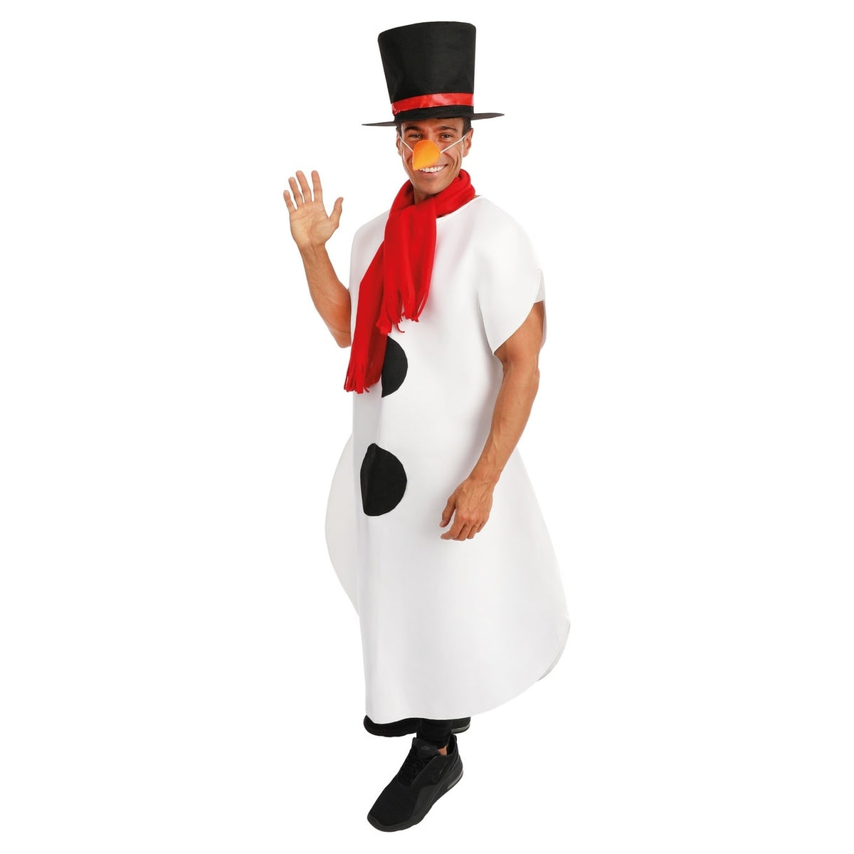 Costume de bonhomme de neige, adulte — vue 2