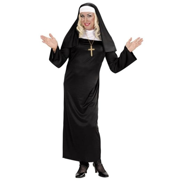 Costume de bonne sœur, tunique et coiffe, adulte
