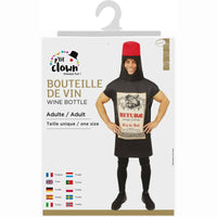 Costume de bouteille de vin, adulte — vue 4