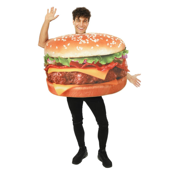 Costume de burger, adulte