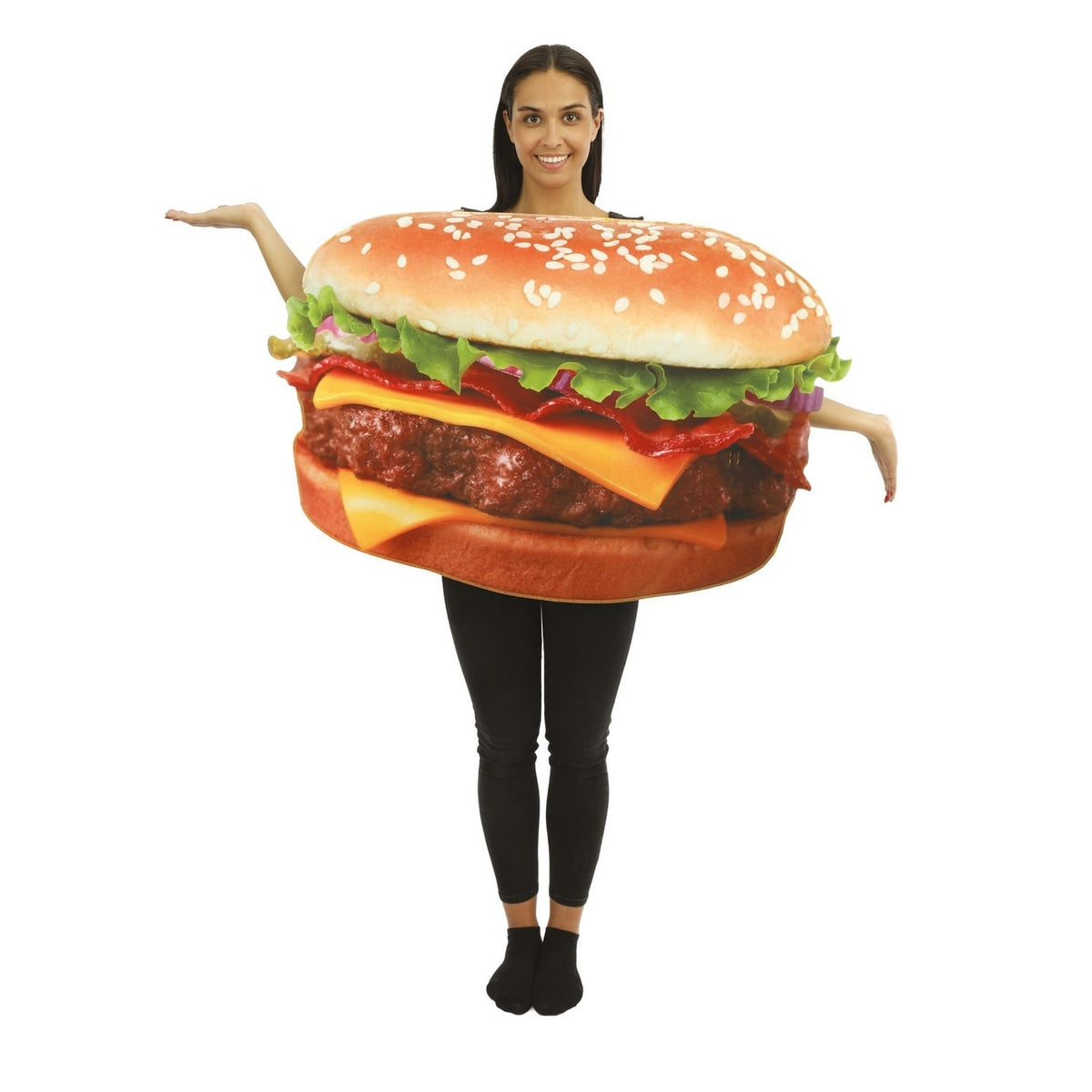 Costume de burger, adulte — vue 4