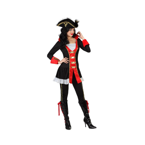 Costume de capitaine pirate, femme