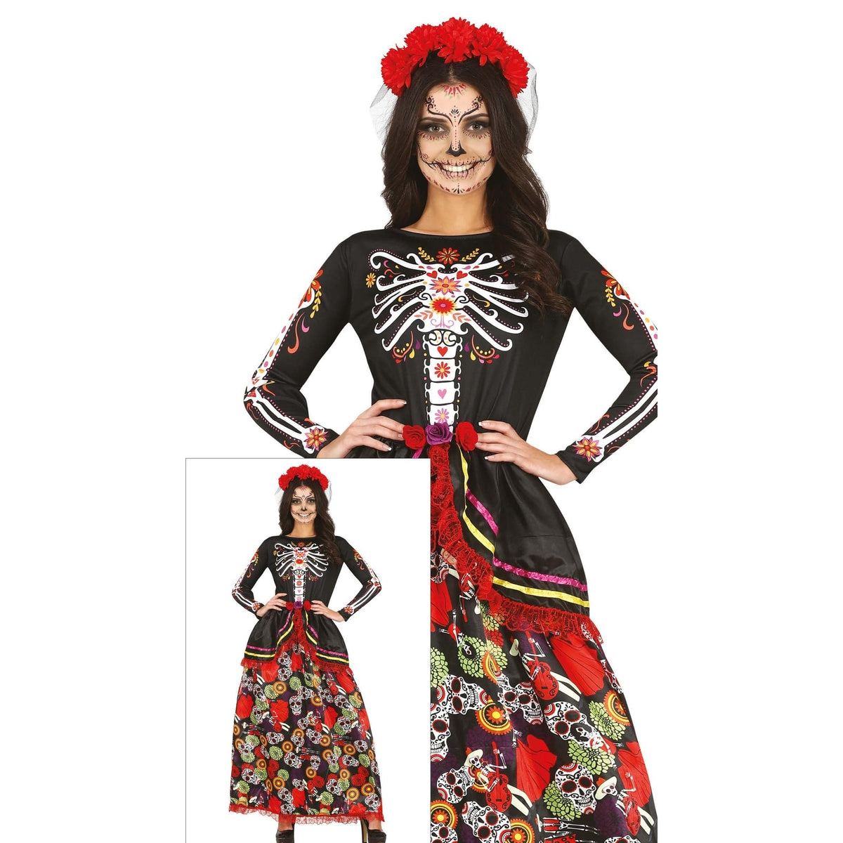 Costume de Catrina, femme