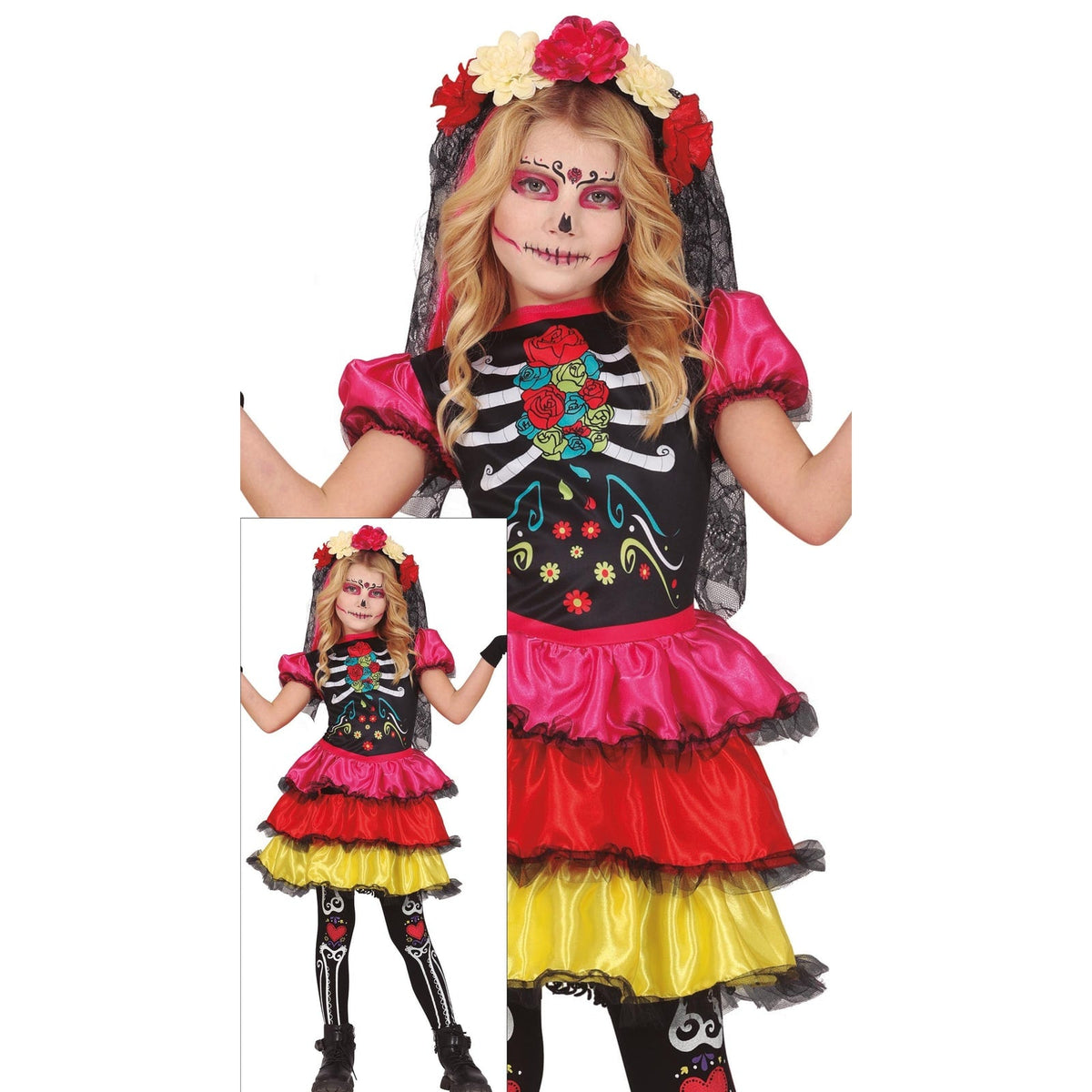 Costume de Catrina, fille