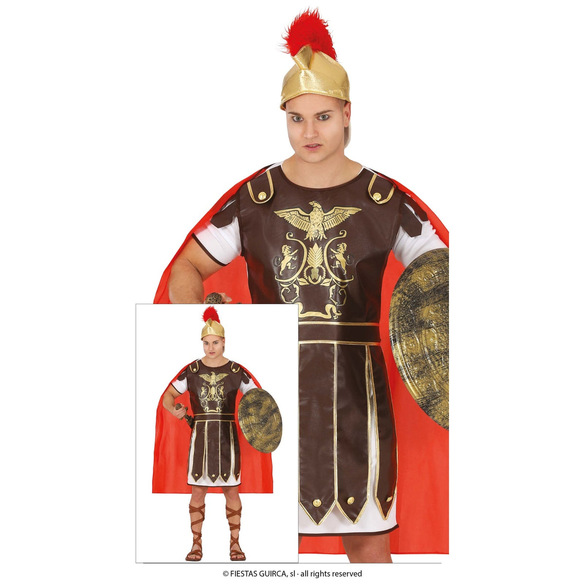 Costume de centurion romain, adulte