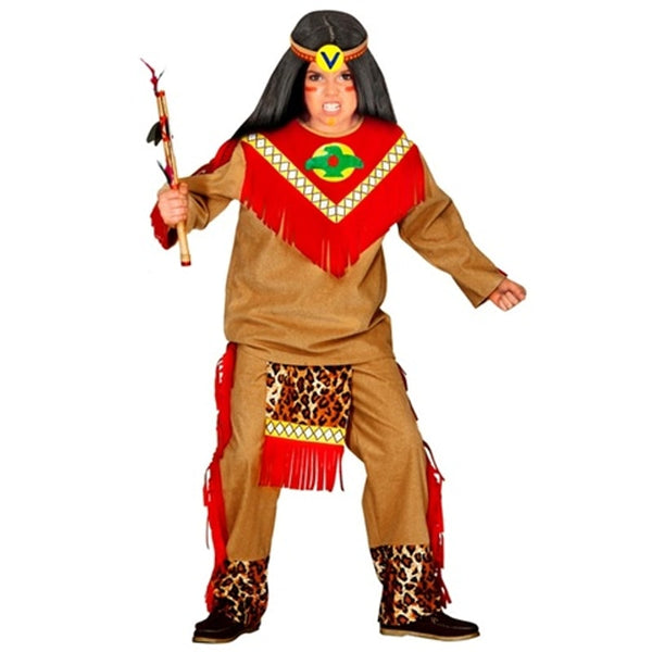 Costume de chef indien à poncho, 158 cm