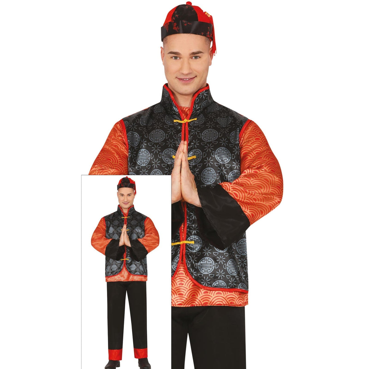 Costume chinois, femme ou homme — vue 2