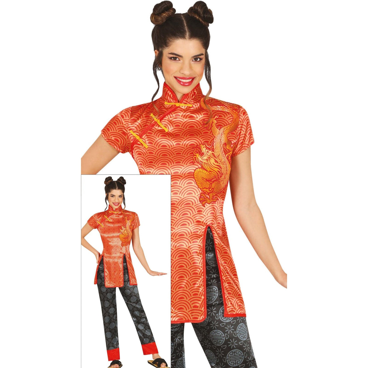 Costume chinois, femme ou homme — vue 3