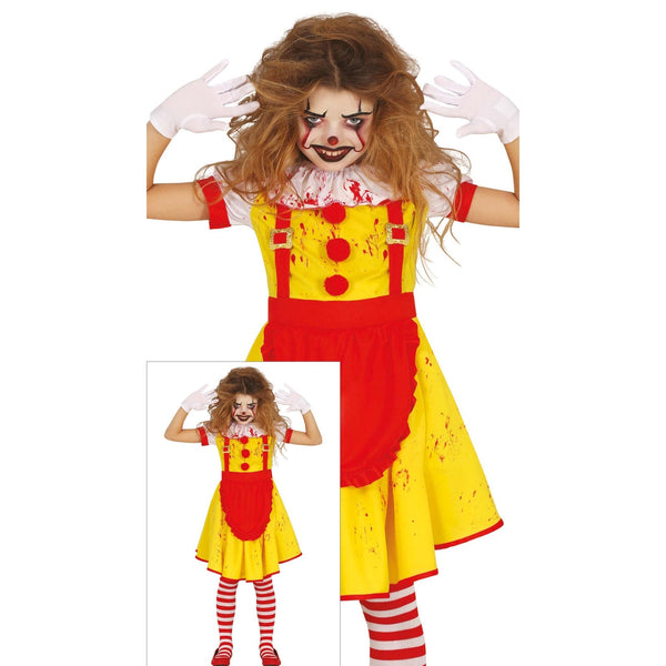Costume de clown burger, fille