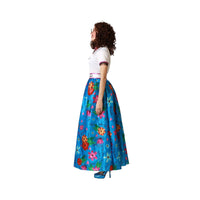Costume de Colombienne à jupe fleurie, femme — vue 2