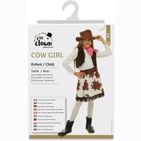 Costume de cowgirl, fille — vue 4