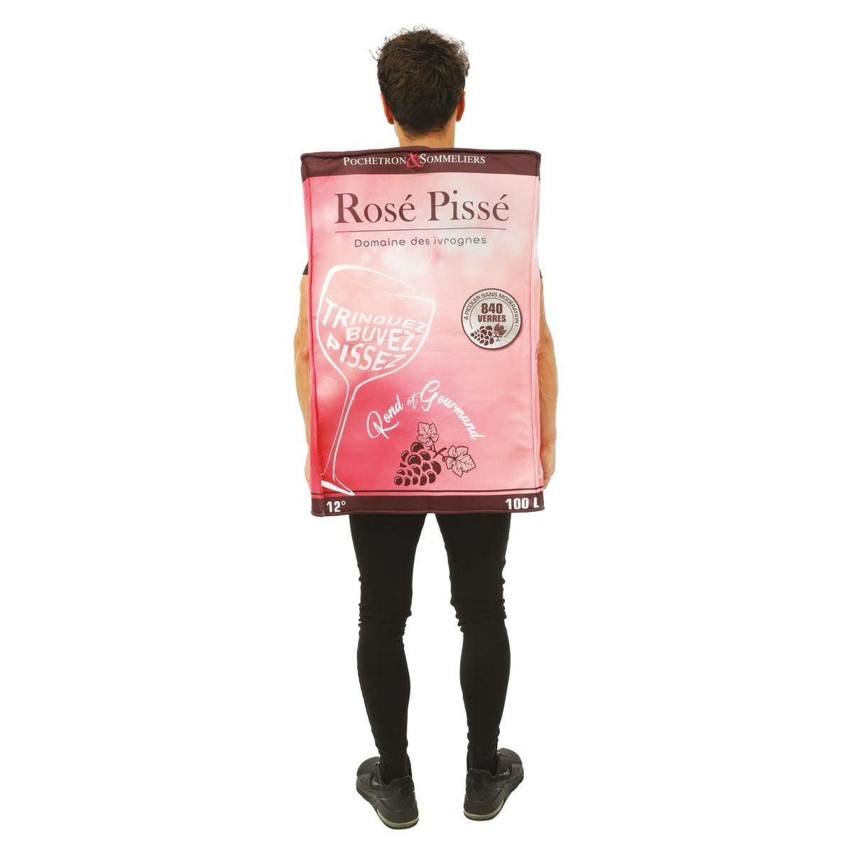 Costume de cubi de rosé, adulte — vue 3