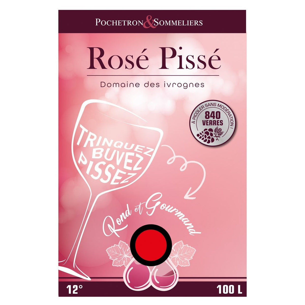 Costume de cubi de rosé, adulte — vue 4