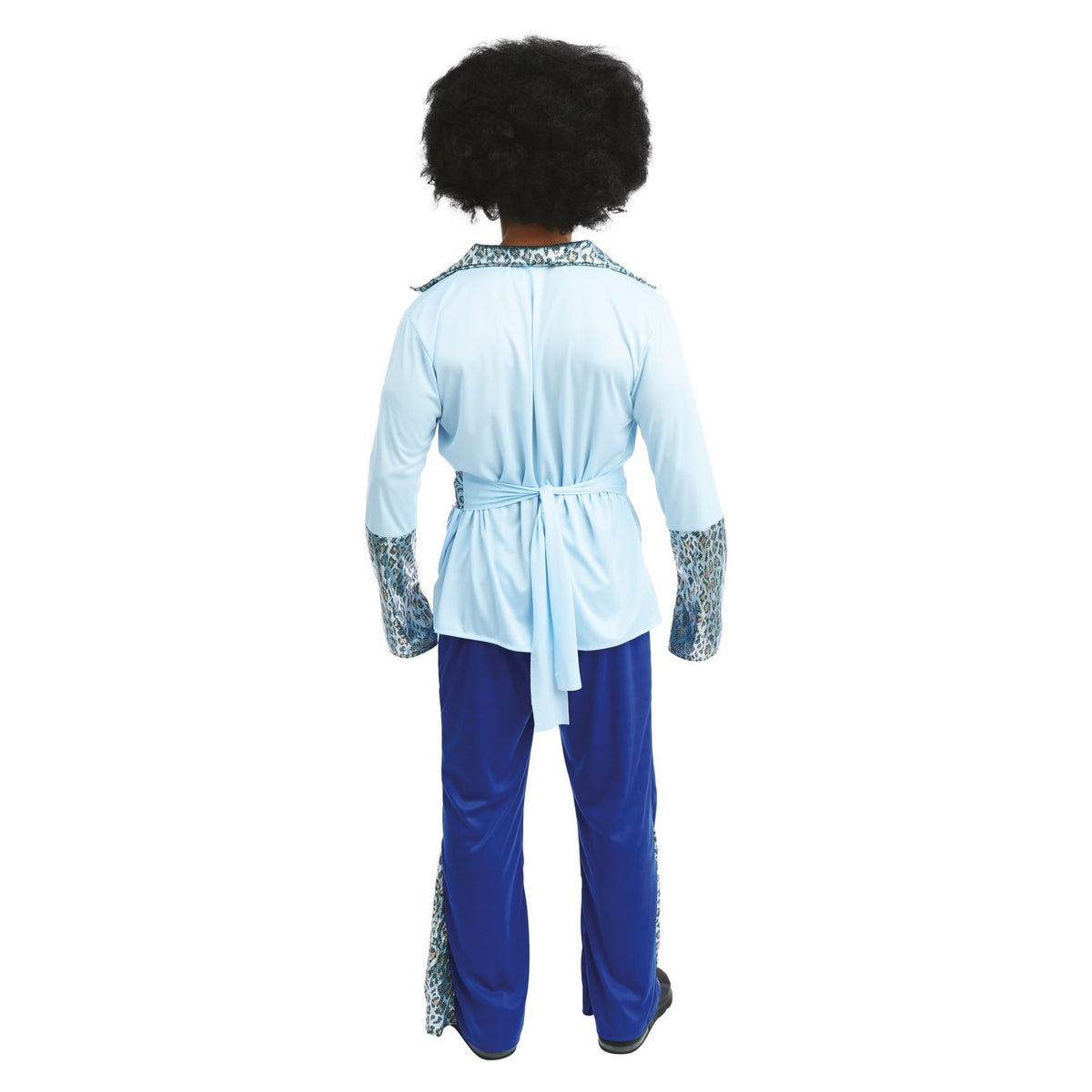 Costume disco bleu, homme — vue 3