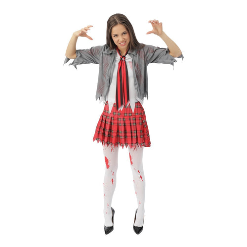 Costume d'étudiante sanglante, femme