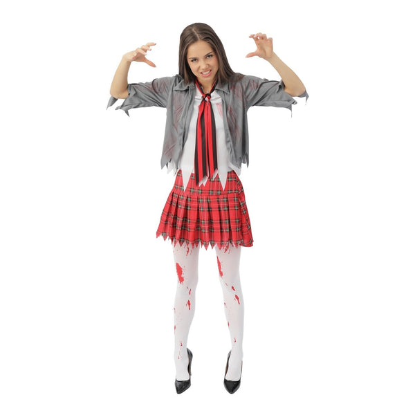 Costume d'étudiante sanglante, femme