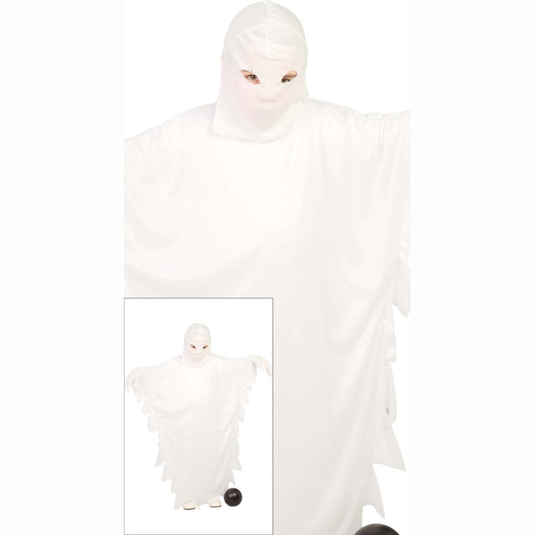 Costume de fantôme blanc, enfant
