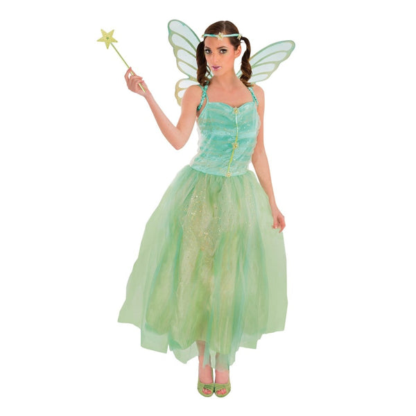 Costume de fée Danaé 3 pièces, adulte