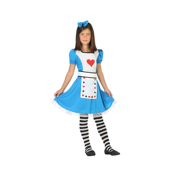 Costume de petite fille du pays des merveilles