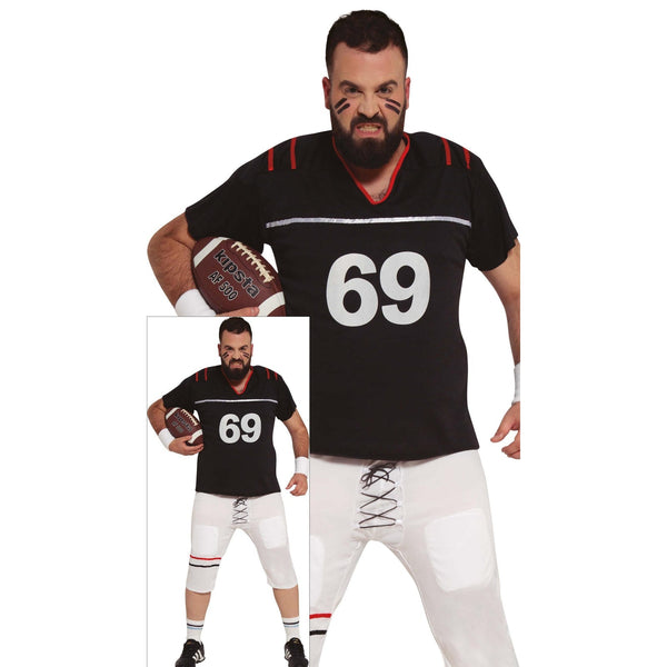 Costume de joueur de football américain, adulte