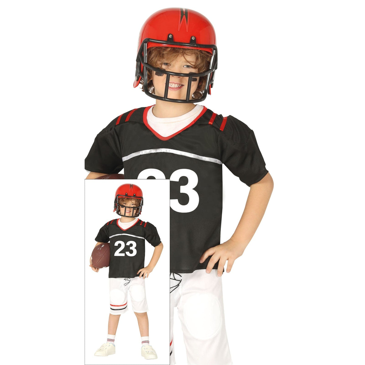 Costume de joueur de football américain, enfant