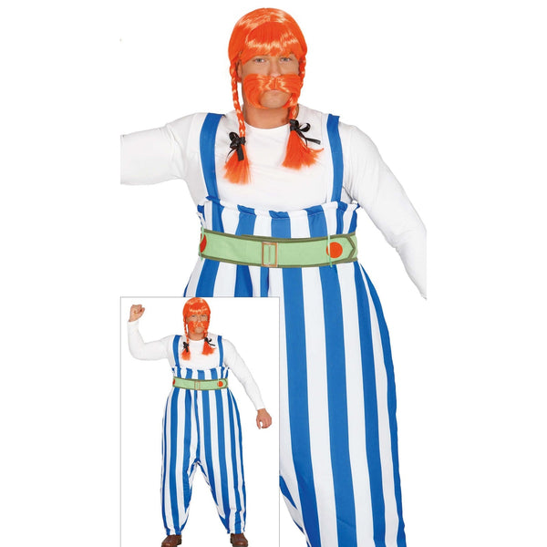 Costume de Gaulois musclé, adulte