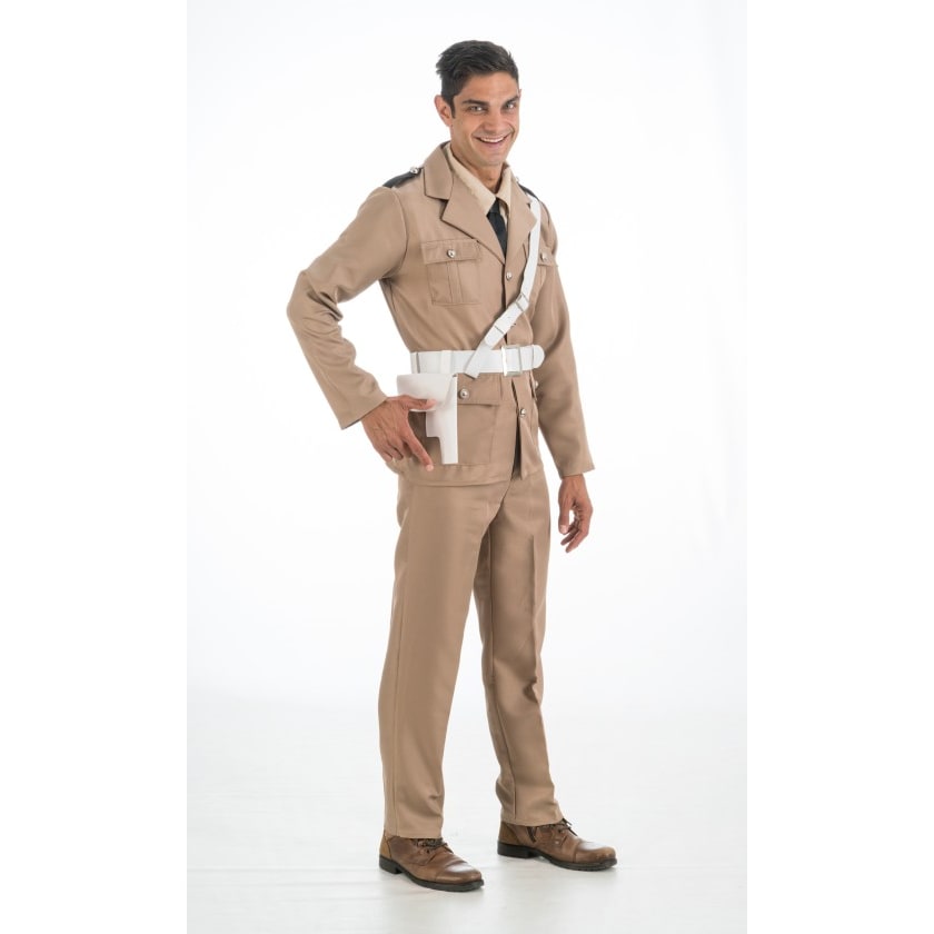 Costume de gendarme de Saint-Tropez 4 pièces, adulte — vue 2