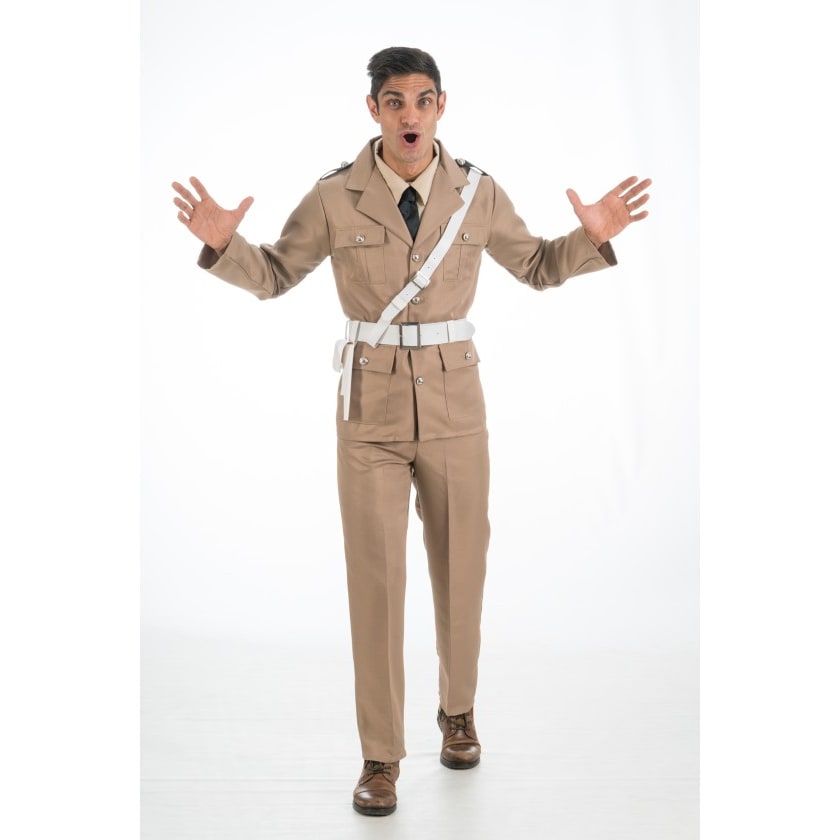 Costume de gendarme de Saint-Tropez 4 pièces, adulte — vue 3