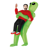 Costume gonflable enlevé par un extraterrestre, adulte