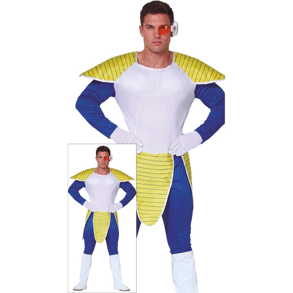Costume de guerrier saiyan, adulte