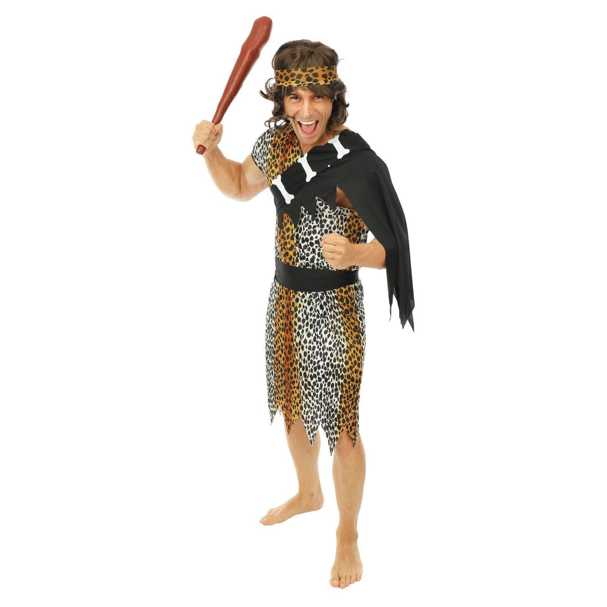 Costume d'homme des cavernes, adulte — vue 2