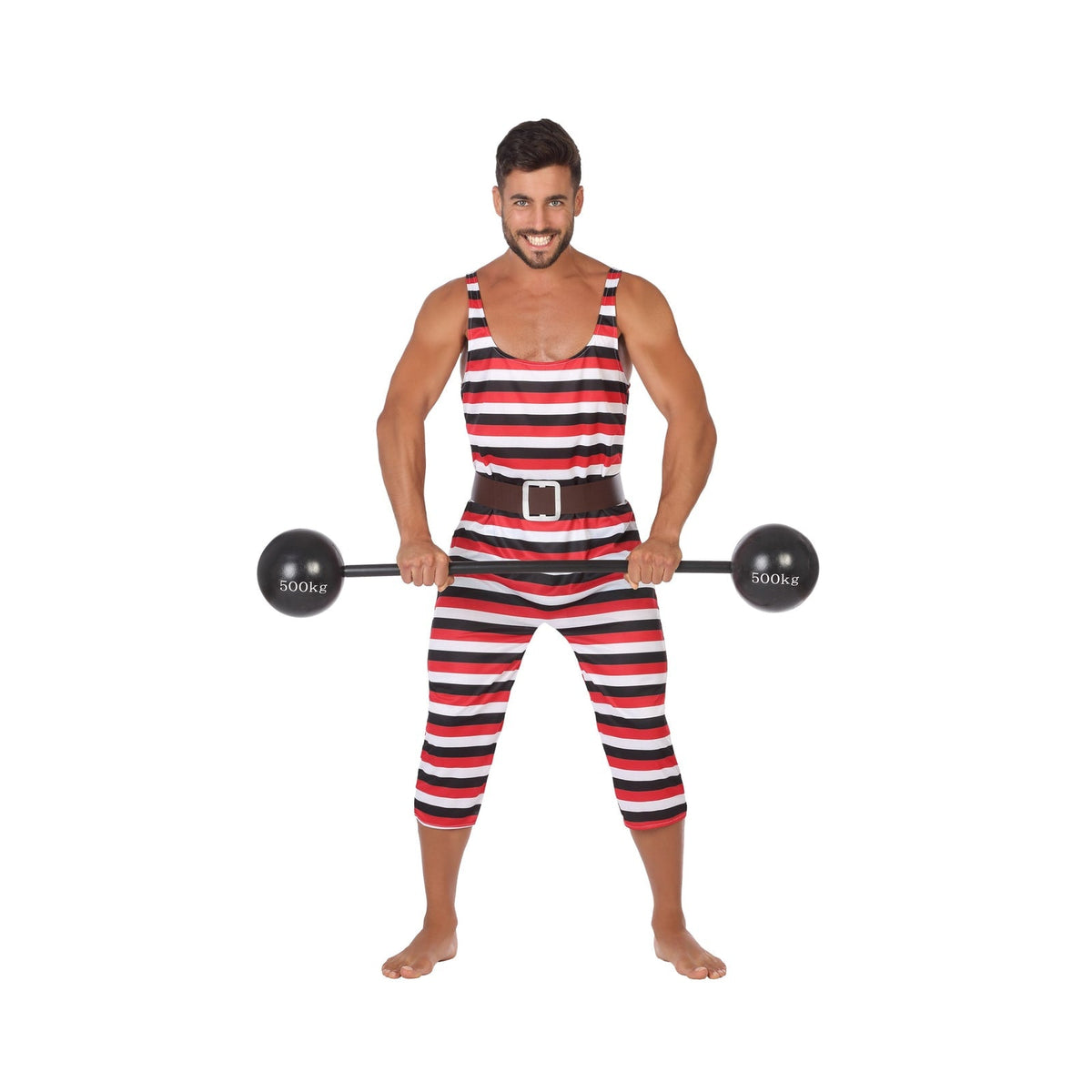 Costume d'homme fort de cirque, adulte