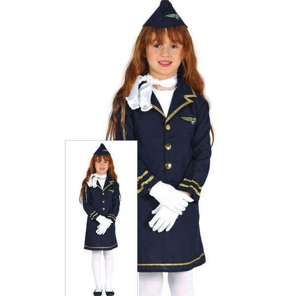 Costume d'hôtesse de l'air, fille